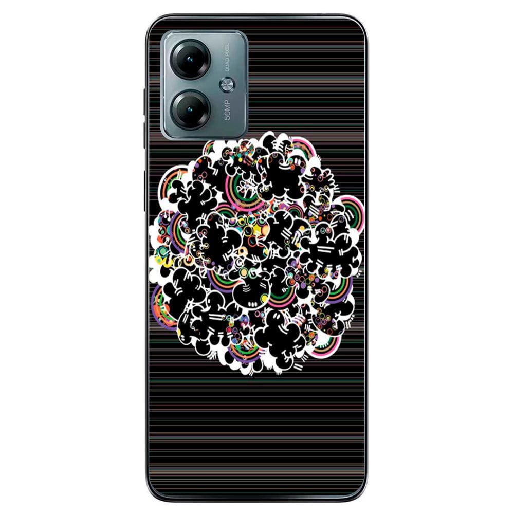 Capa Adesivo Skin110 Verso Para Motorola Moto G14