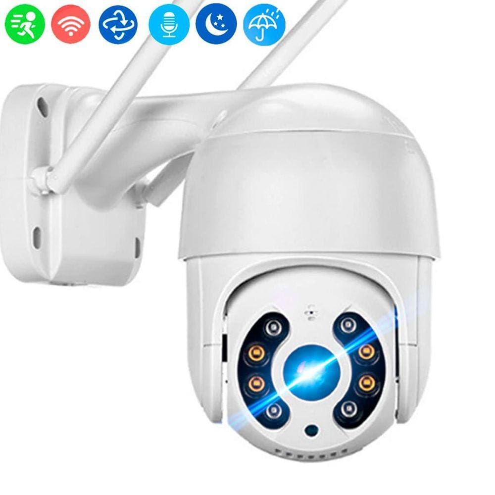 Câmera Segurança Externa Plus+ Wi-Fi Panorâmica Atualizada