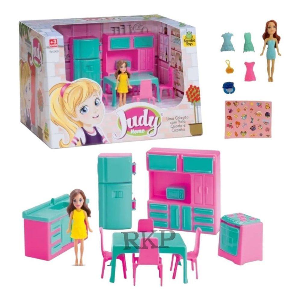 Kit Casa Boneca Móveis Barbie Emily MDF Cru C+C - Darama, Magalu Empresas