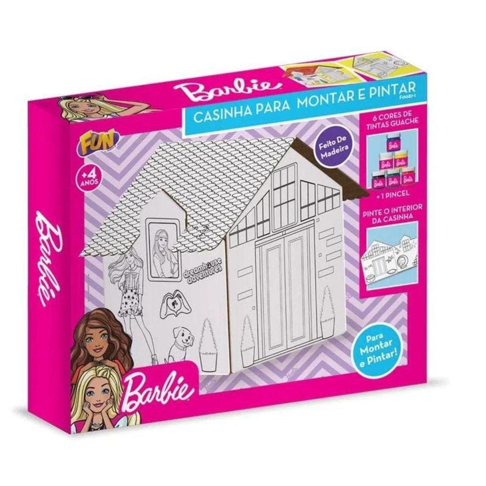 Barbie Kit De Pintura – Fun Divirta-se