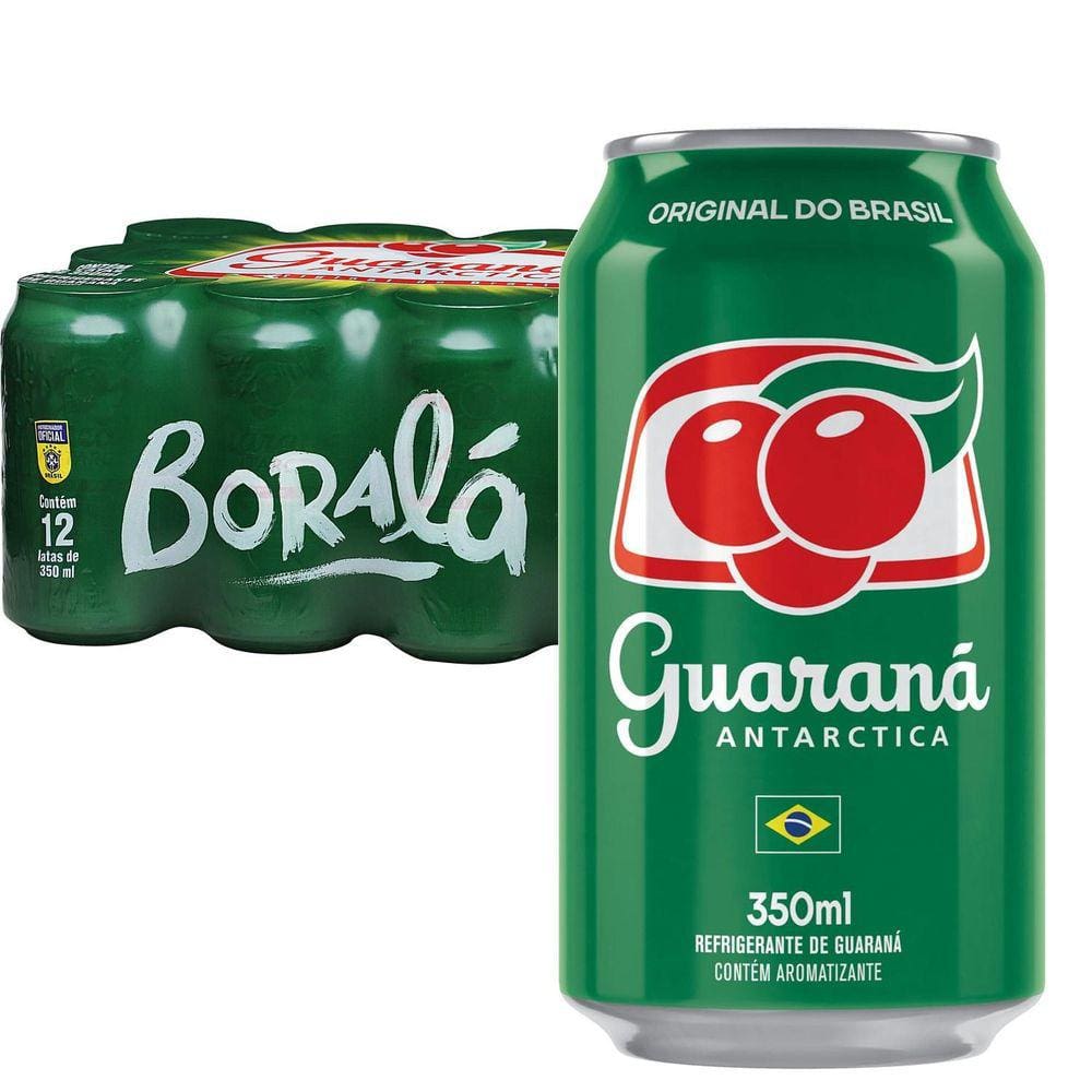Refrigerante Guaraná Antarctica Lata 350Ml 12 Latas