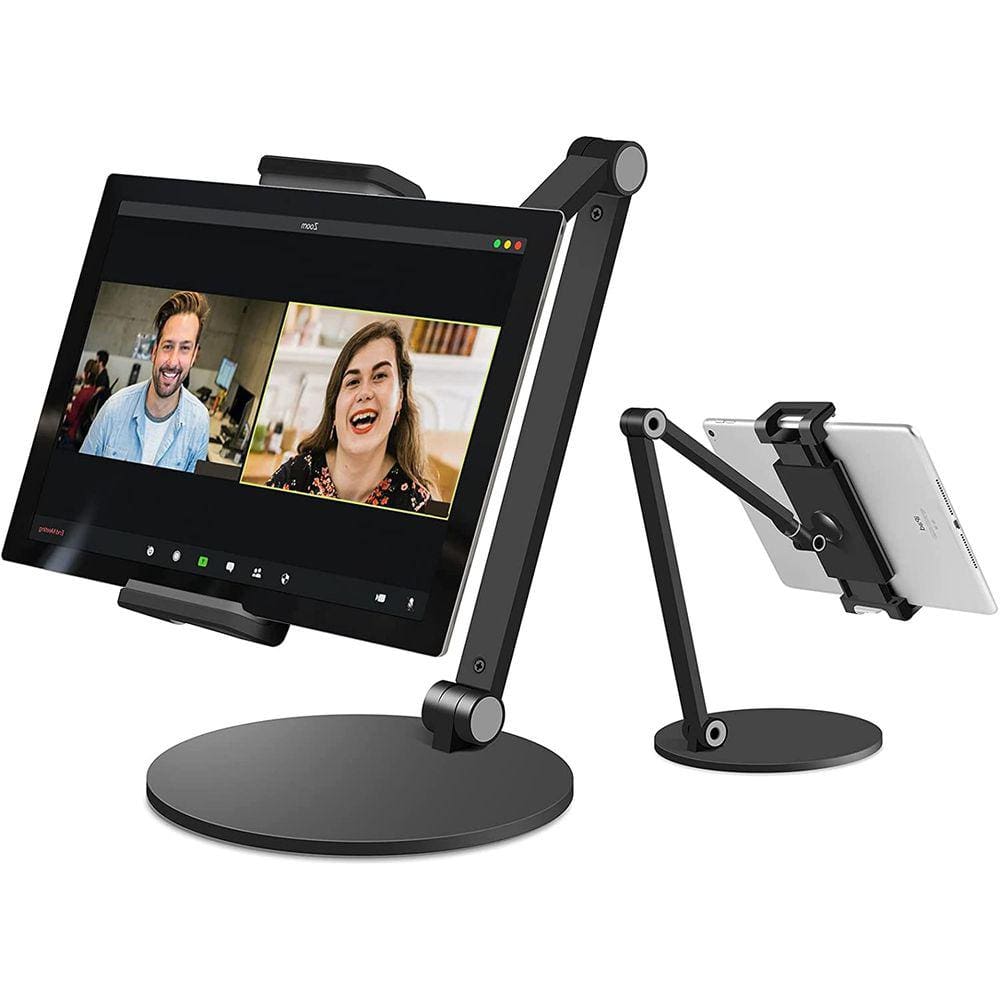 Suporte para Tablet Ajustável Multiângulo para Surface Pro, Pro 12.9, Telas de 4,7”-13” (Preto)