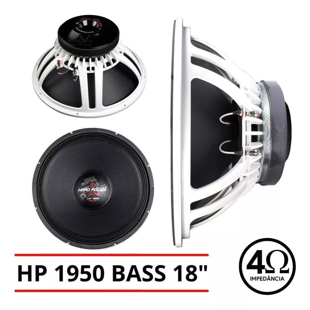 Alto Falante Woofer Hard Power Hp | Extra