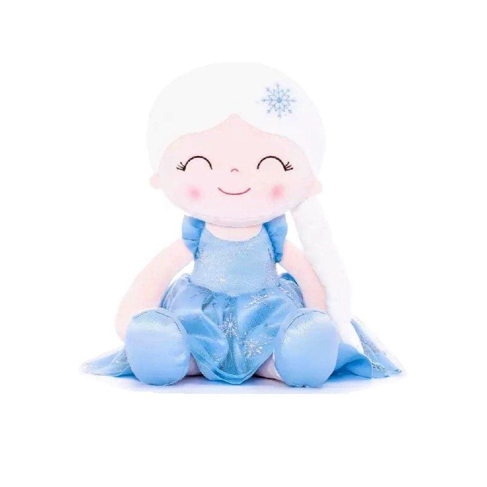 Boneca de pelucia frozen elsa 50cm long jump