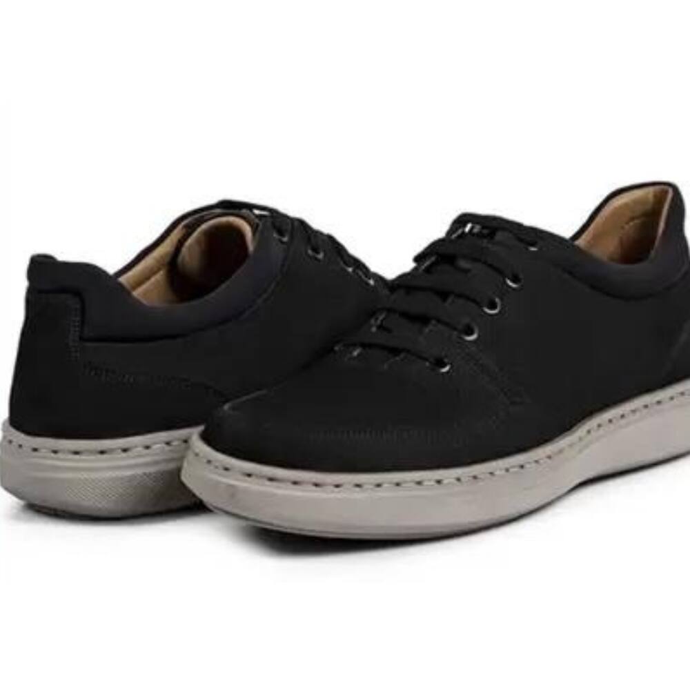 Sapatenis Nirvana Preto De Couro Opananken 17302