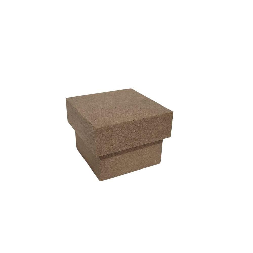 Mini Caixa presente 6x6x5cm - Jeito Próprio Artesanato