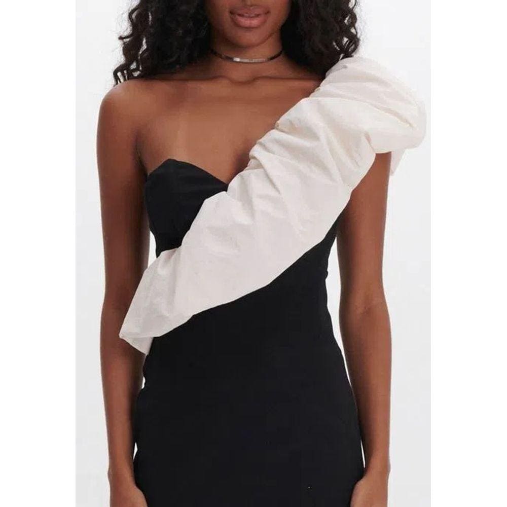 Vestido Mini Ombro Unico Myft Feminino