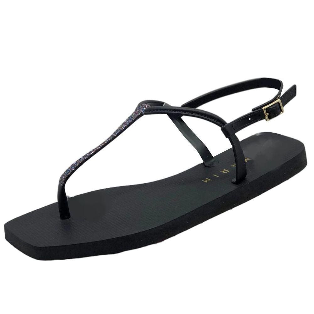 Sandália Rasteira Ramarim com Brilho 232233