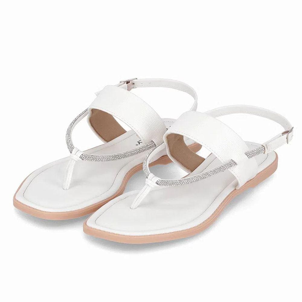 Sandalia Feminina Rasteira Conforto Piccadily 508044