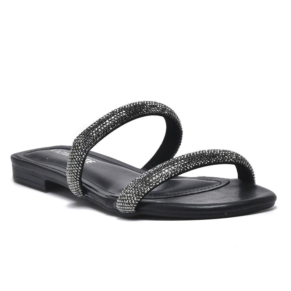 Tamanco Via Marte 23-16608-01 Feminino - Preto