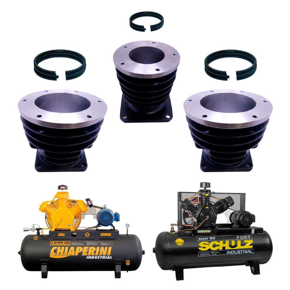 Kit Cilindro e Anéis W840 W800 MSW40 Fort CJ40 AP3V