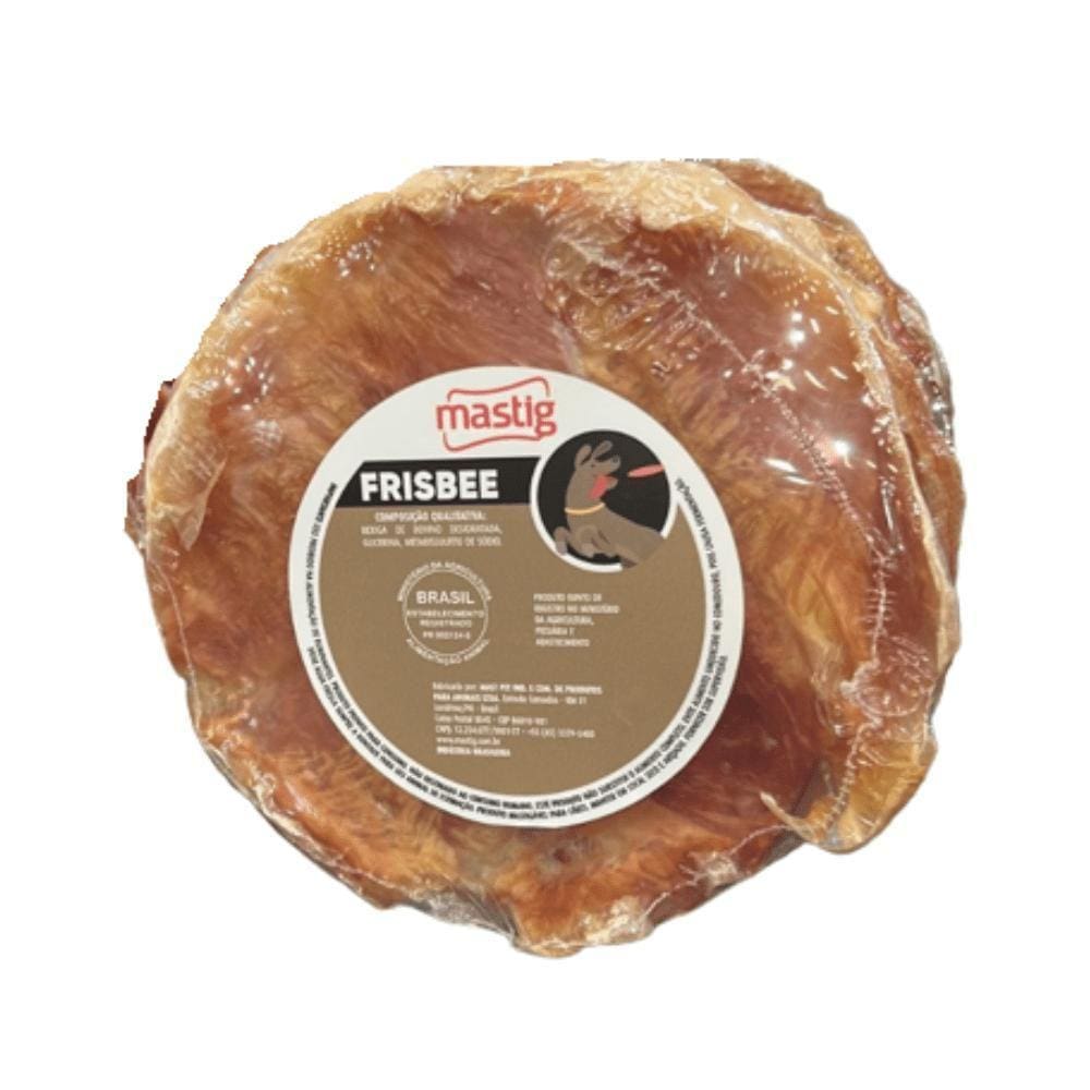 Petisco Mastig Frisbee Para Cães Natural
