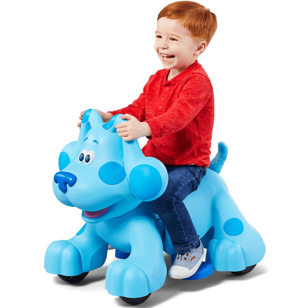 Cachorro Eletrico Rideamals Blue`s Clues & You 6V Blue Azul