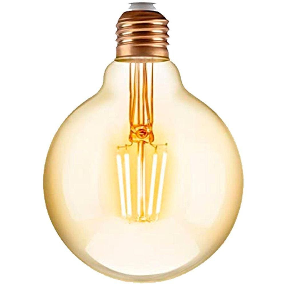 Lâmpada Filamento Led 4W Bivolt E27 2200K Luz Amarela