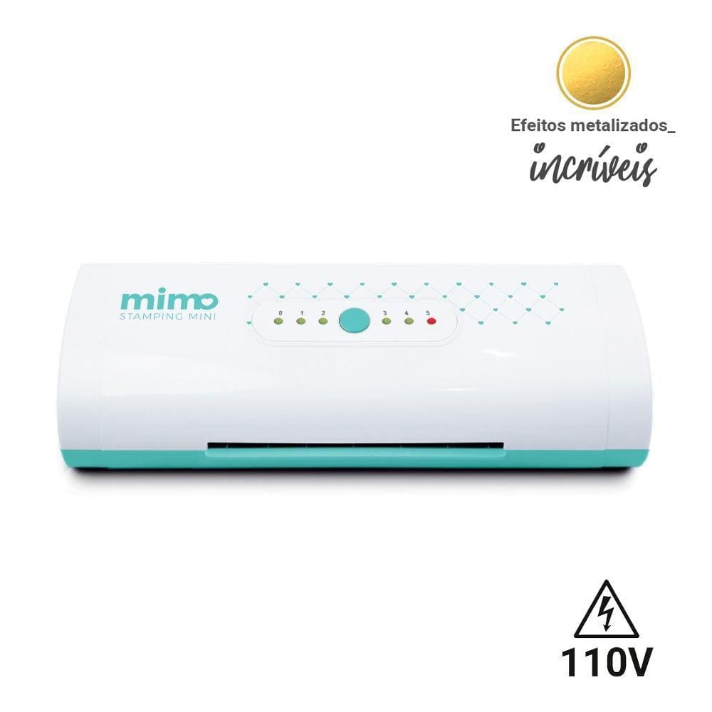 Mimo Stamping Mini - Aplicador de Efeitos Metalizados 110V - Edição Especial