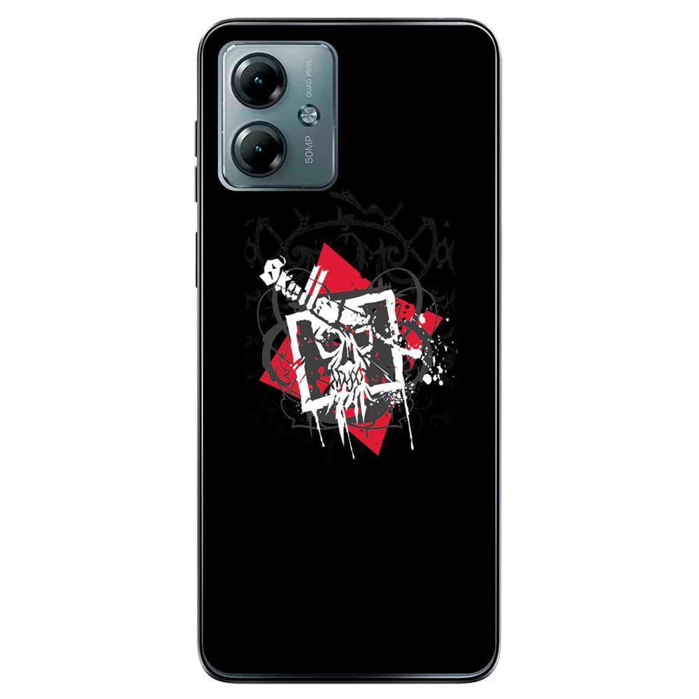 Capa Adesivo Skin015 Verso Para Motorola Moto G14
