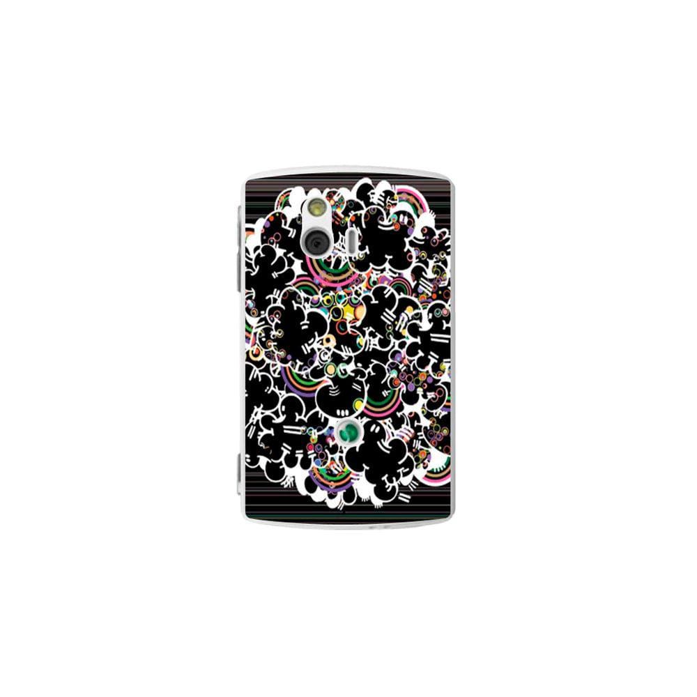 Capa Adesivo Skin110 Verso Para Sony Xperia Mini ST15