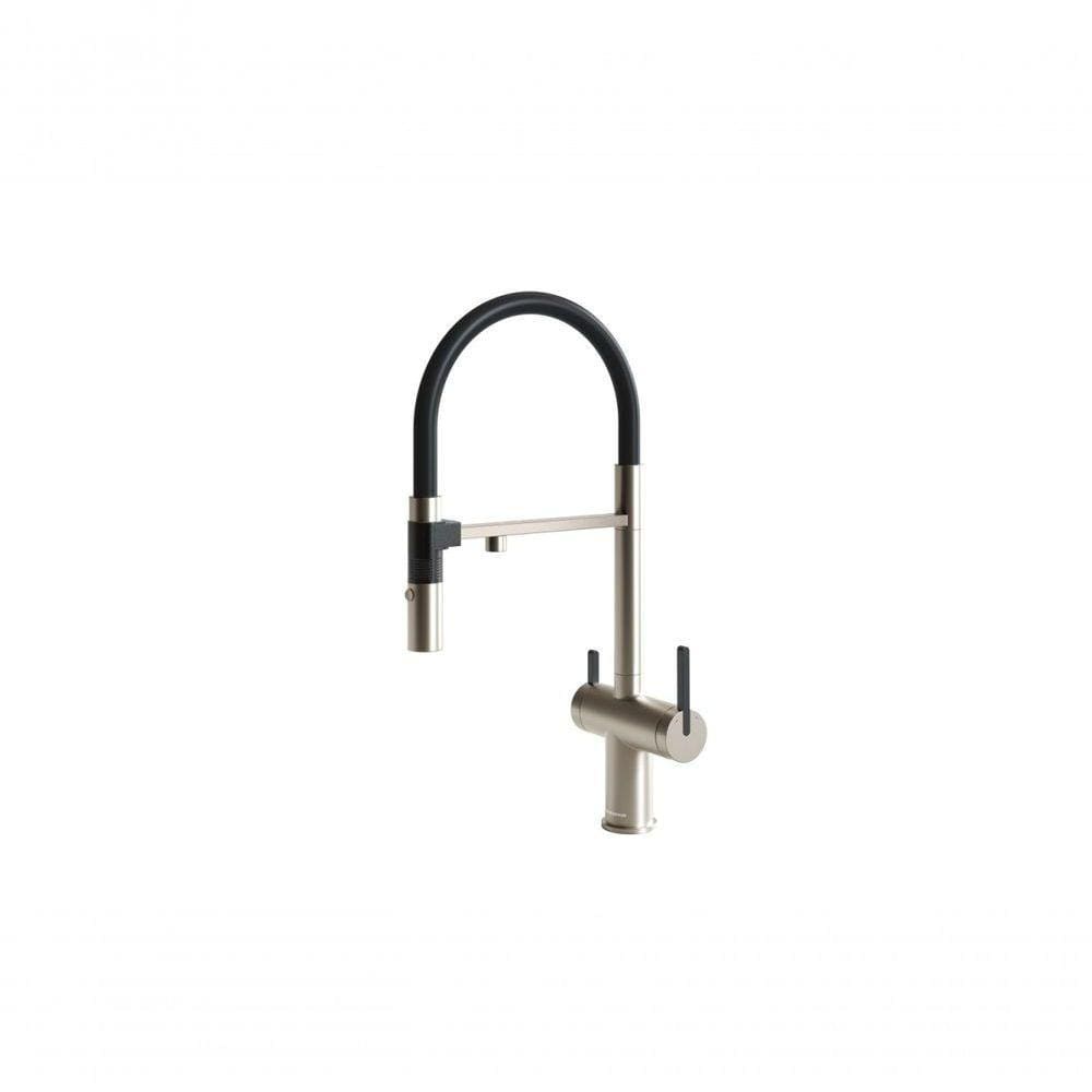 Misturador Monocomando 800 Aço Inox Escovado Níquel - Debacco