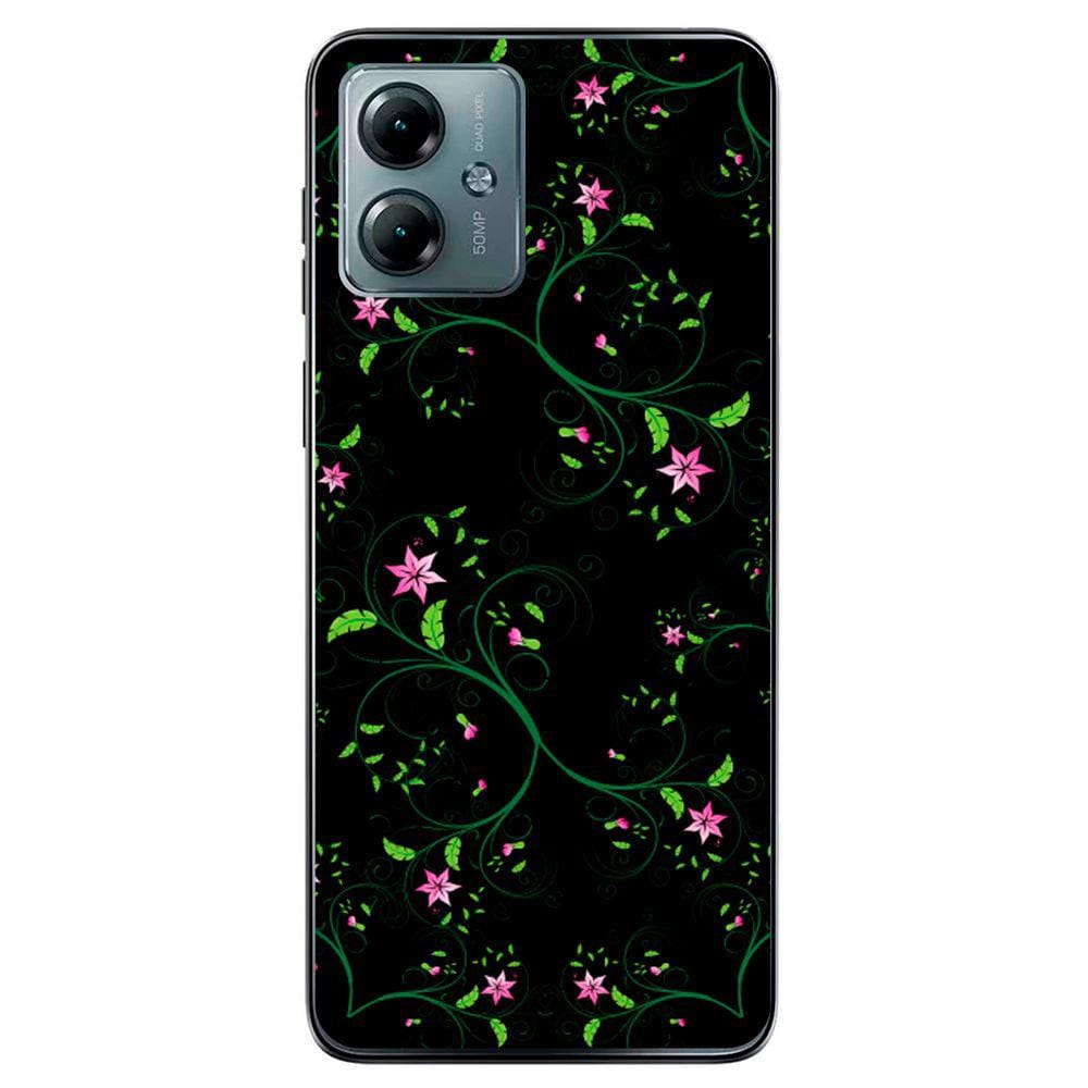 Capa Adesivo Skin353 Verso Para Motorola Moto G14