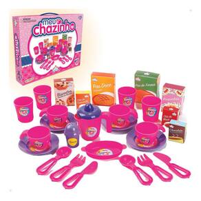 Jogo De Cha Infantil 5 Pecas Kit Chazinho Disney Princesas