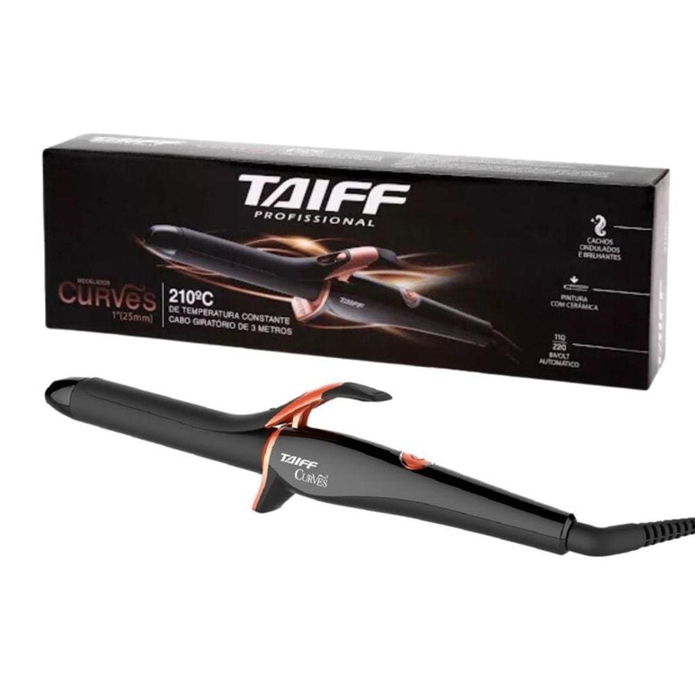 Modelador Taiff Curves 25Mm 1`` 210°C Bivolt