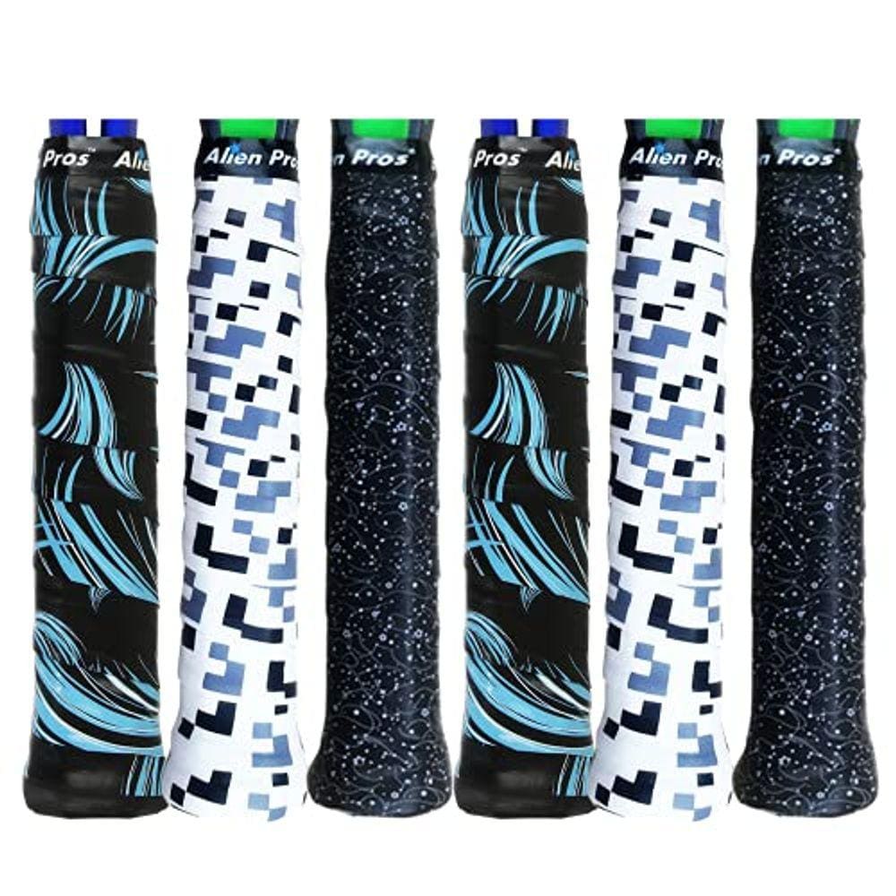 Overgrip para Raquete de Tênis Alien Pros - Tac e Húmida - Melhora Desempenho (6 Peças, Sailor)