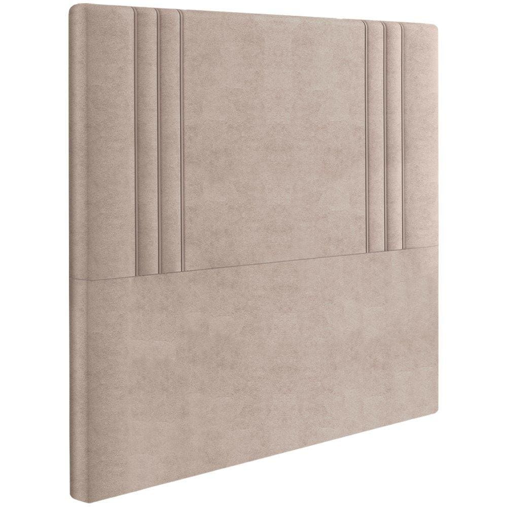 Cabeceira Solteiro 88 cm London Veludo Rose Soon