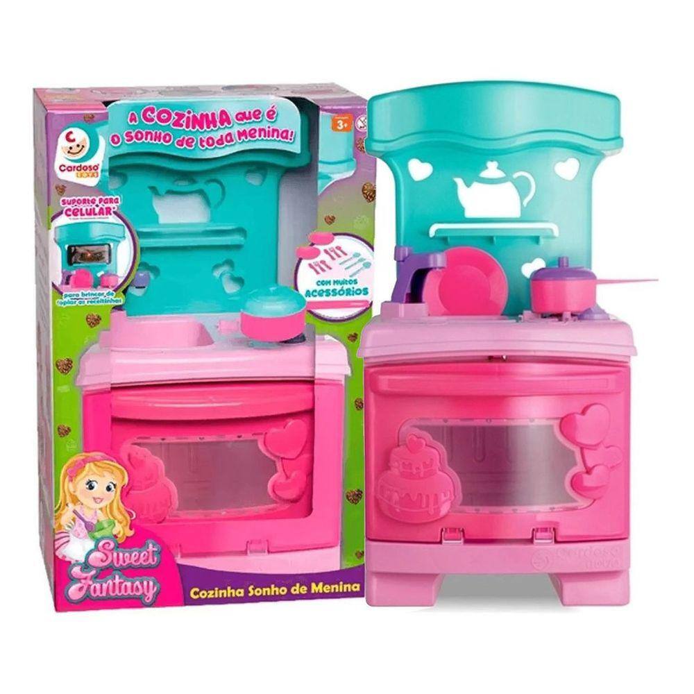 Brincadeira de Casinha - Sweet Fantasy - Geladeira - Gela