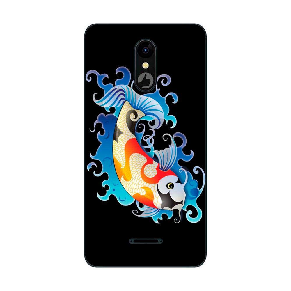 Capa Adesivo Skin053 Verso Para Positivo Twist 3 Fit 2020