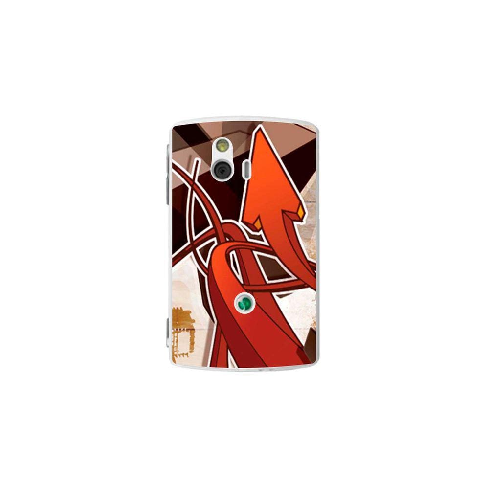 Capa Adesivo Skin071 Verso Para Sony Xperia Mini ST15