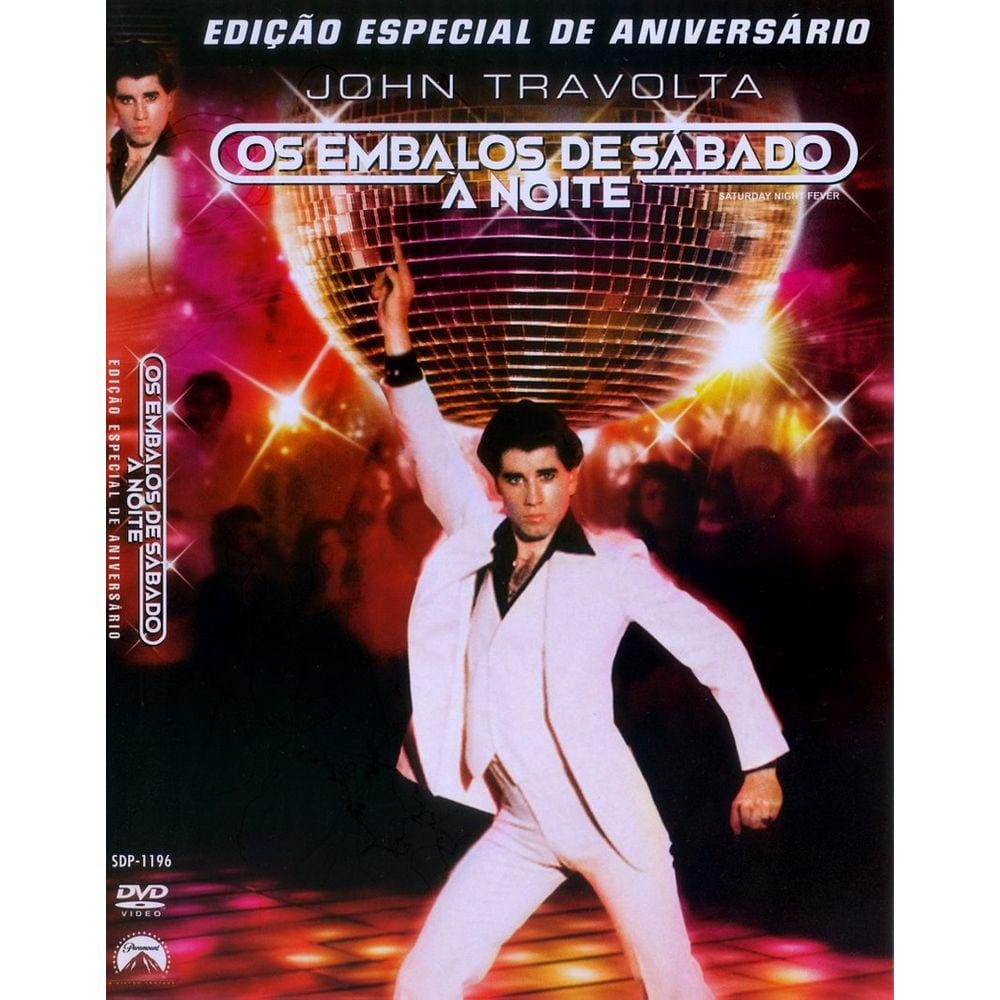 Dvd Os Embalos De Sabado A Noite  1977  John Travolta