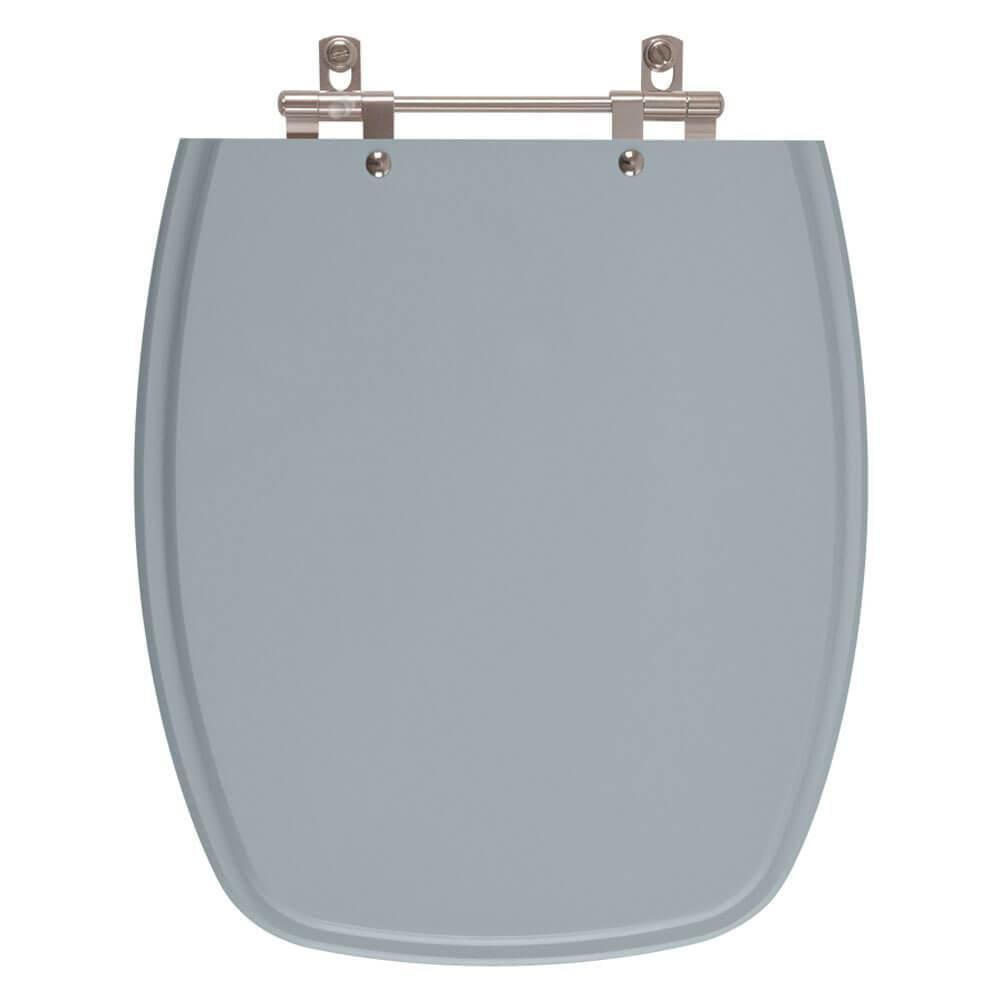 Assento Sanitário Stylus Cinza Escuro Para Louça Celite