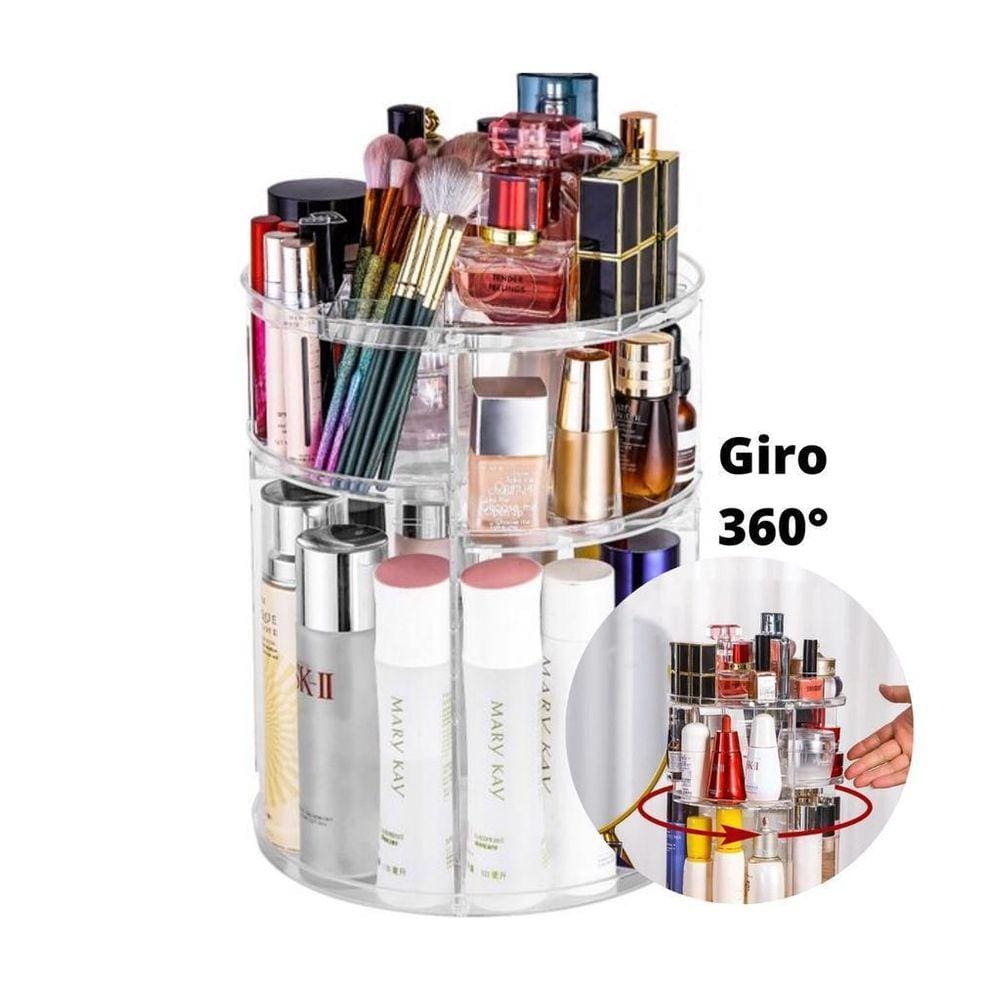 Organizador De Cosmeticos Redondo Paramount Giratório