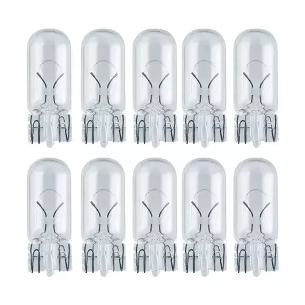 Lampada Pingo T10 Esmagada 12v 5w 30 Unidades