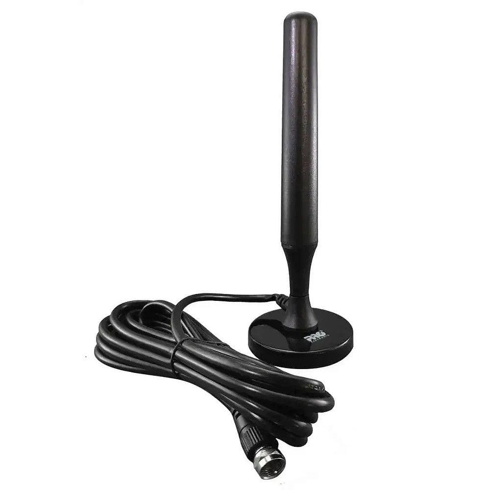 Antena digital interna e externa vhf/uhf/hdtv com cabo de 3 metros prodh-2400 - PROELETRONIC