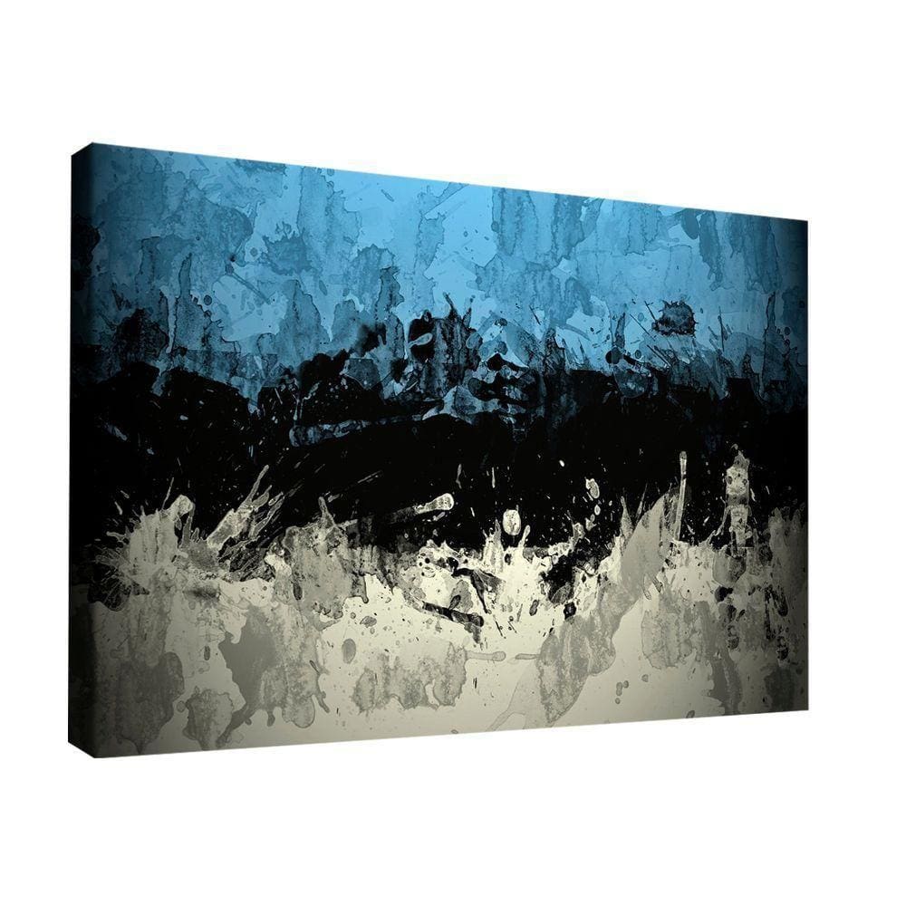 Quadro Abstract Three Colors Br Artes Grande 118x78