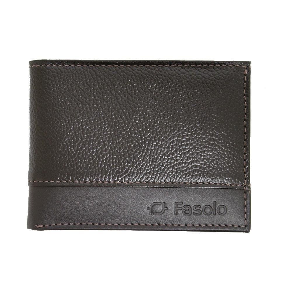 Carteira De Couro Masculina Slim Pequena Compacta K871 Cnh