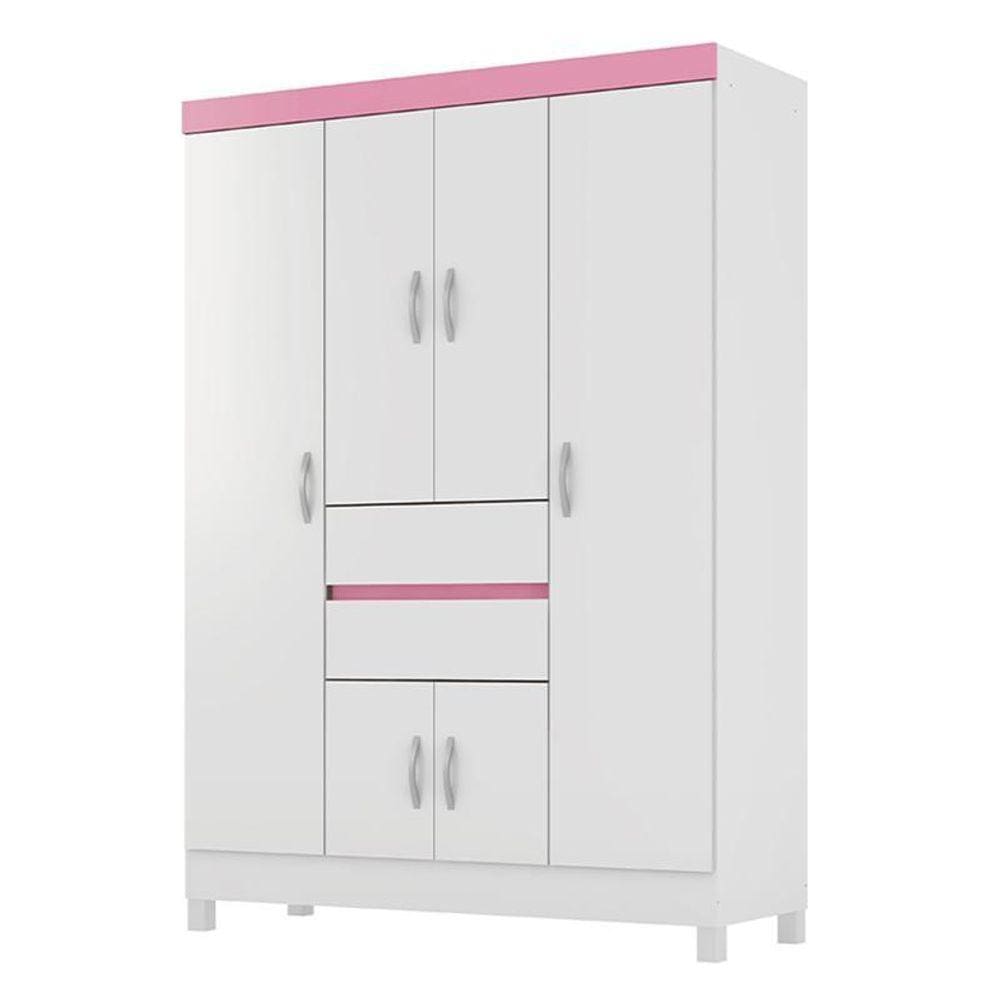 Guarda Roupa Casal Ecom II  6 Portas e 2 Gavetas - Demóbile