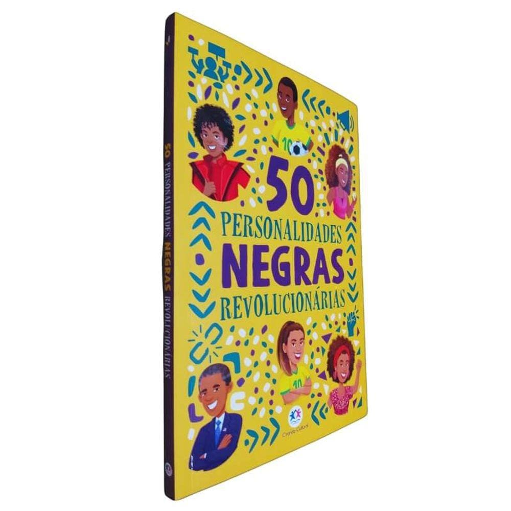 Livro Físico 50 Personalidades Negras Revolucionárias Karina Barbosa dos Santos Lhaiza Morena