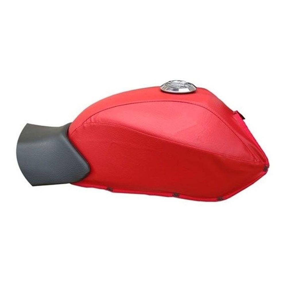 Capa do Tanque Com Colchete CG Titan 160 Vermelho 2016+