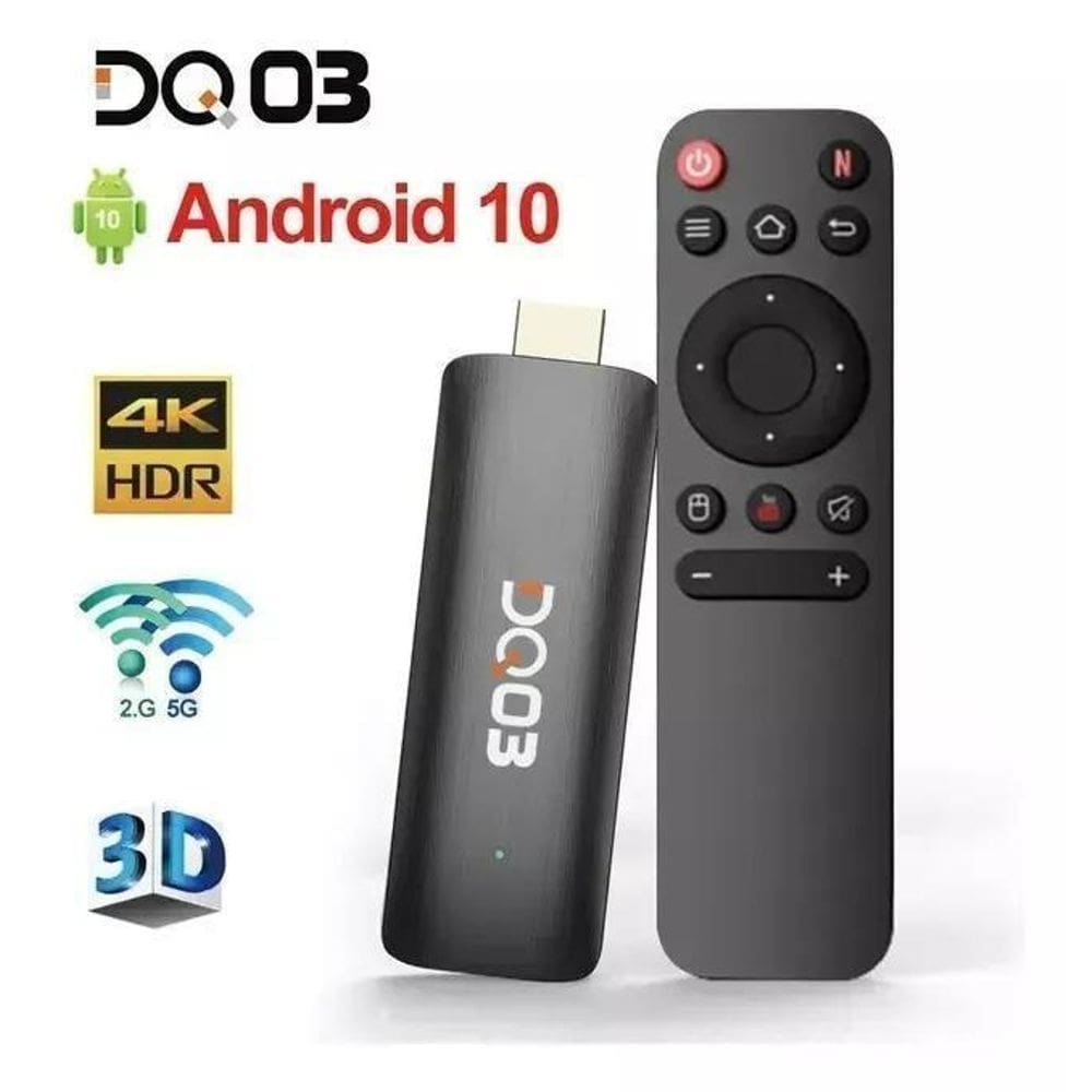 Tv Stick Android Ful Hd 4K Transforma Todas As Tvs Em Smart