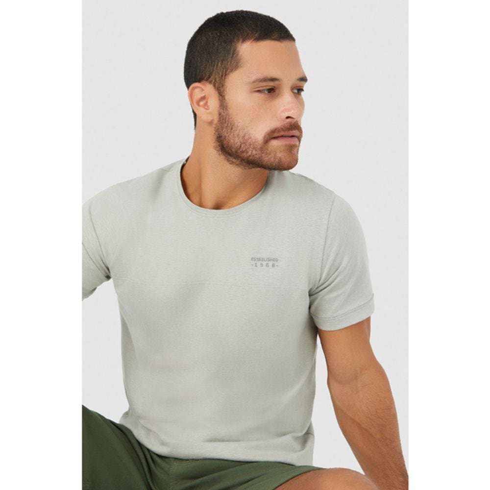 Camiseta Masculina Premium Malha Linho Malwee Ref. 110128