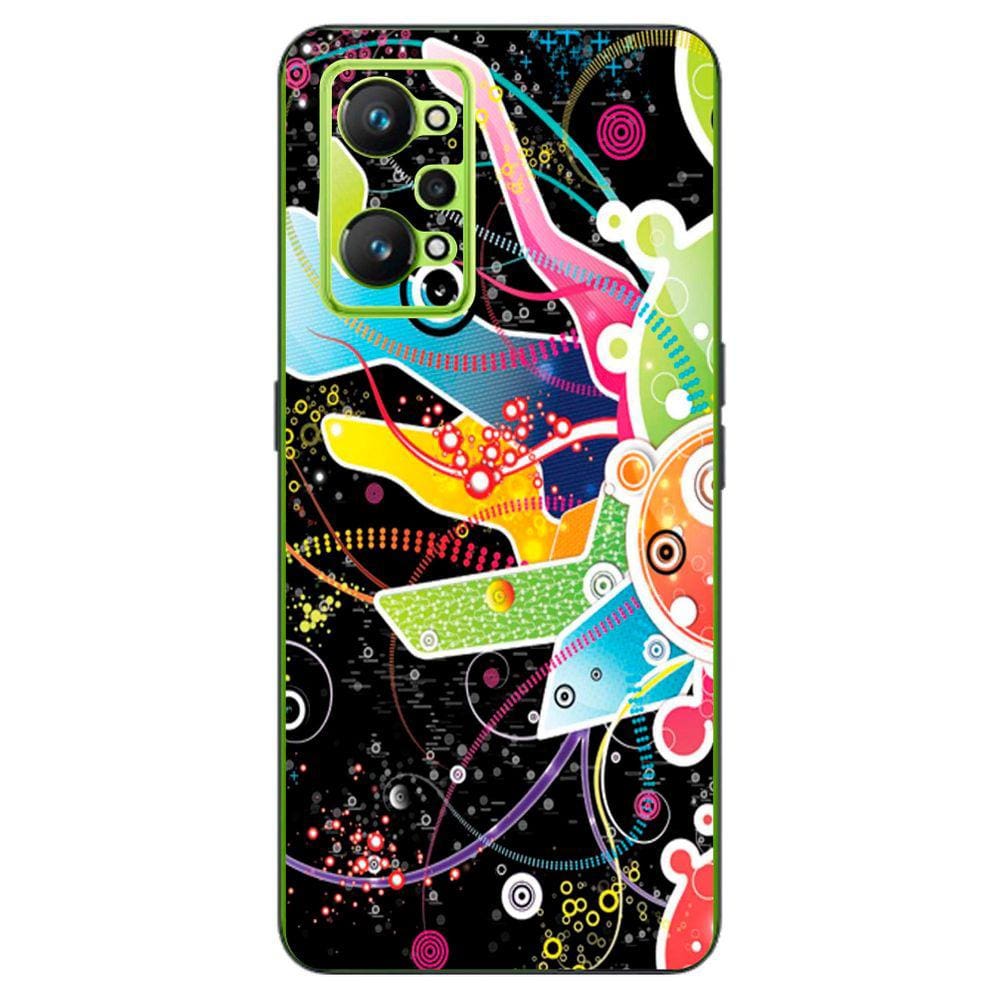Capa Adesivo Skin058 Verso Para Realme GT Neo 2 RMX3370
