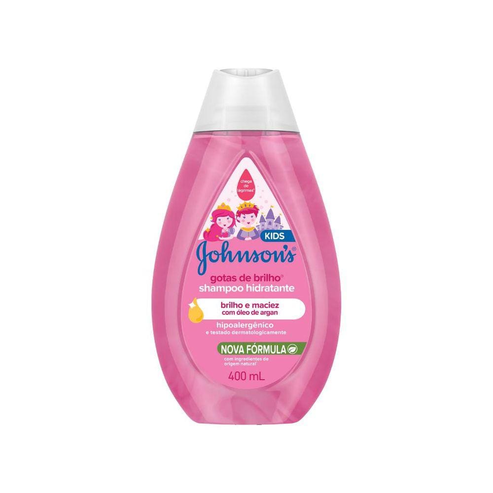 Shampoo Johnsons 400ml Gotas de Brilho