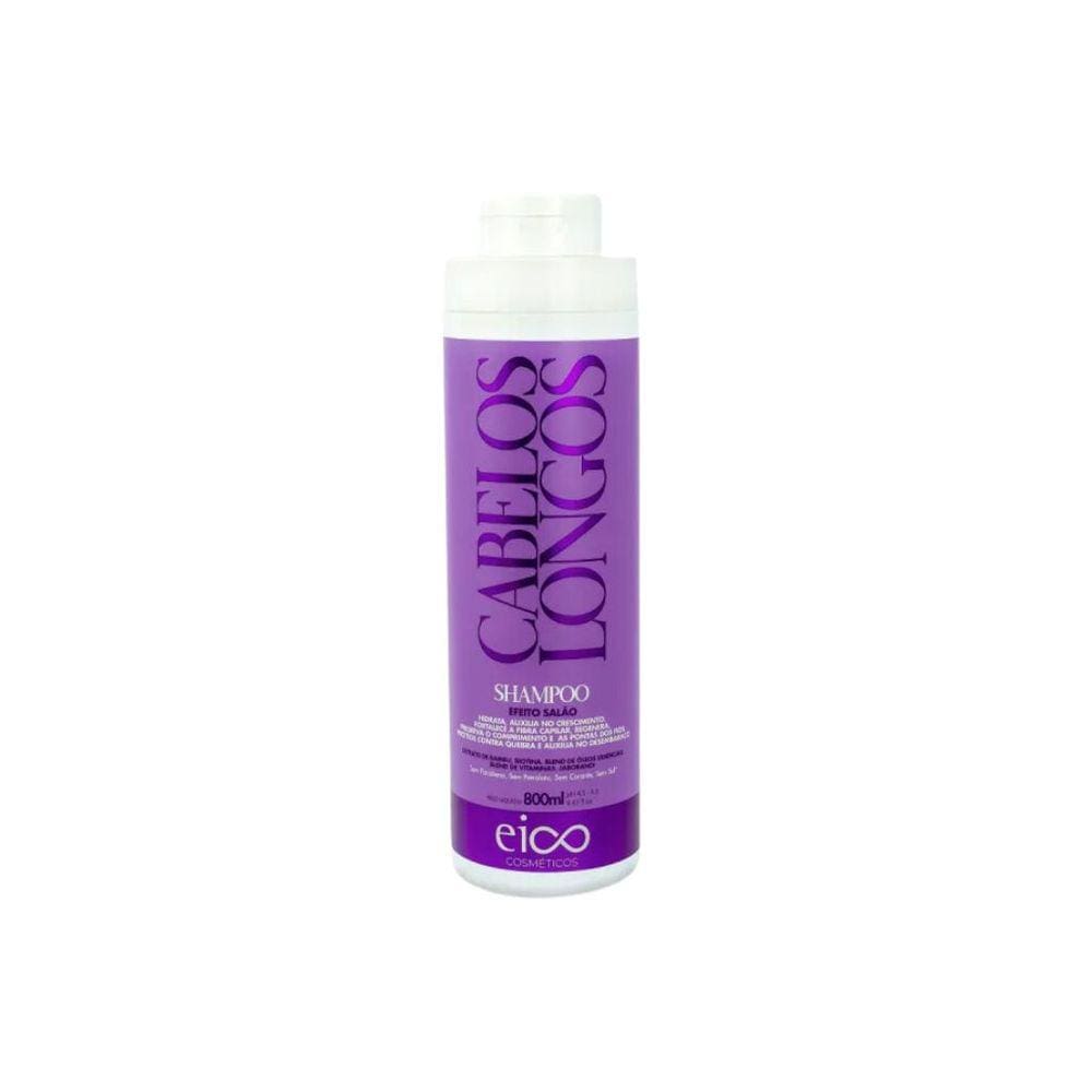 Shampoo Eico 800ml Cabelos Longos
