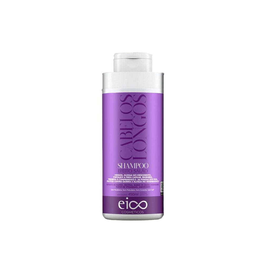 Shampoo Eico 450ml  Cabelos Longos