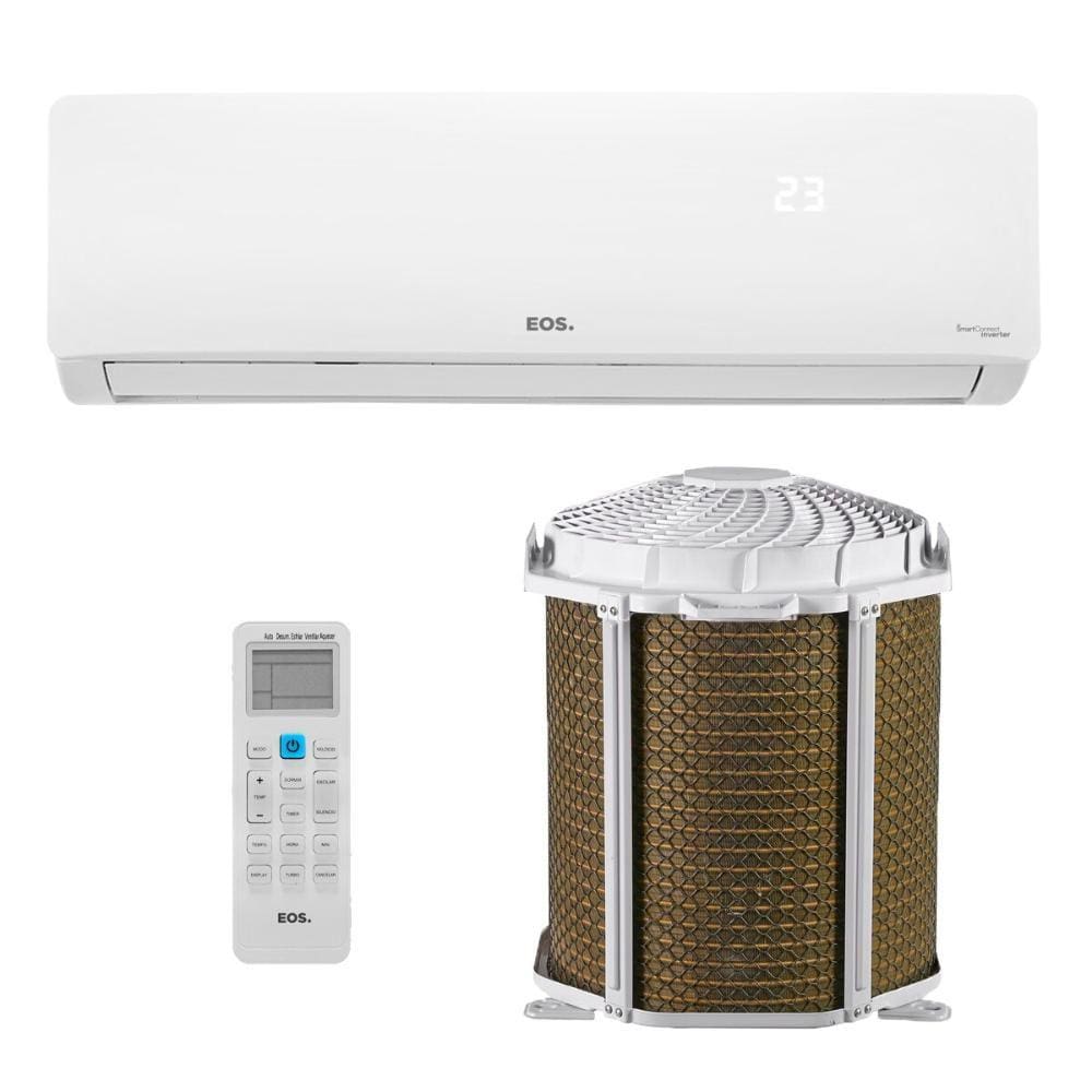 Ar-Condicionado Split Inverter 12000 BTUs EOS Smart Connect High Wall Quente e Frio EAS12000IQFE/EAS12000IQFI 220V