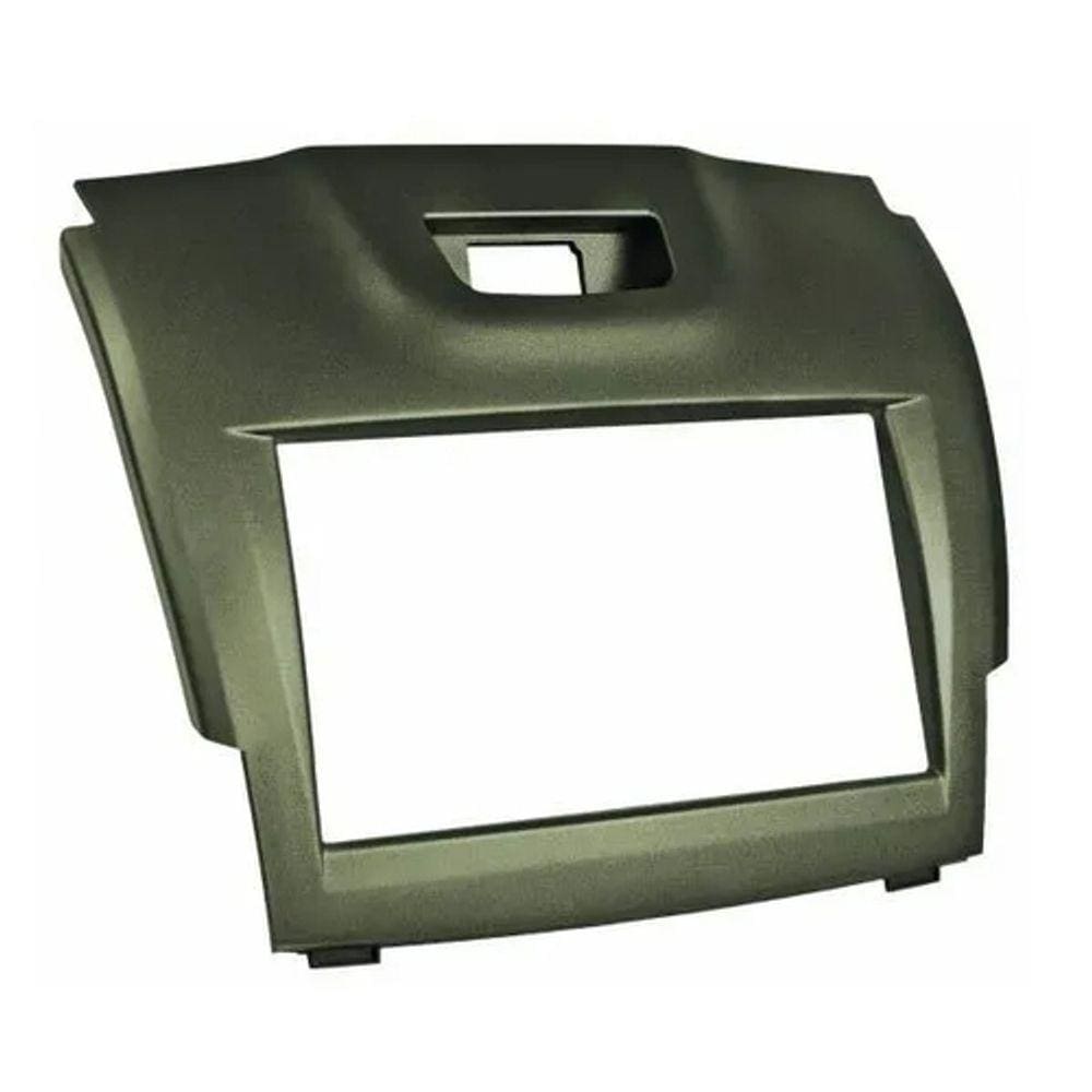 Contra Frente Plastica Permak S10 Nova 2 DIN Preta