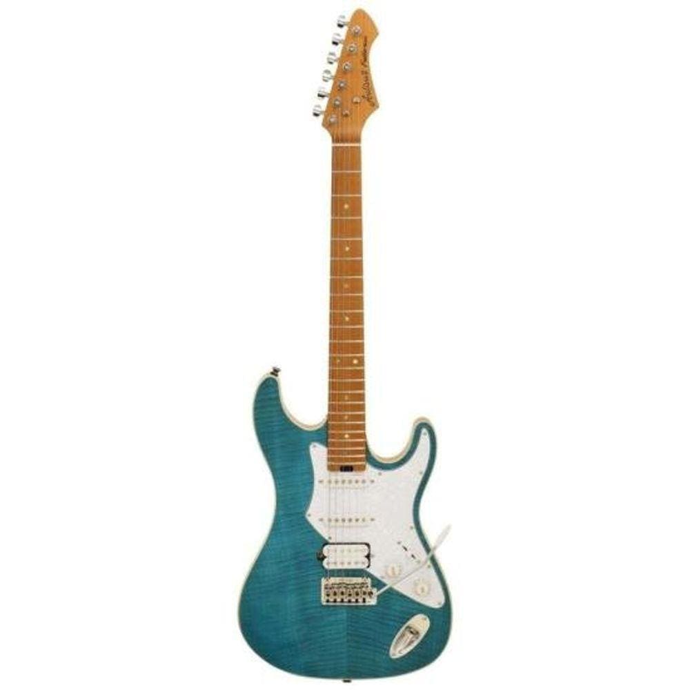 Guitarra Aria 714-MK2 Fullerton Turquoise Blue