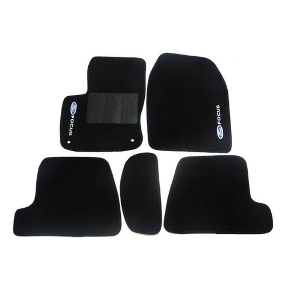 Tapete Automotivo Carpete Base Pinada Ford Focus 2010 A 2012